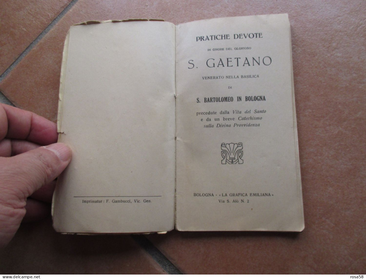 Breve Vita S.GAETANO 2° Edizione Ampliata PRATICHE DEVOTE - Religione