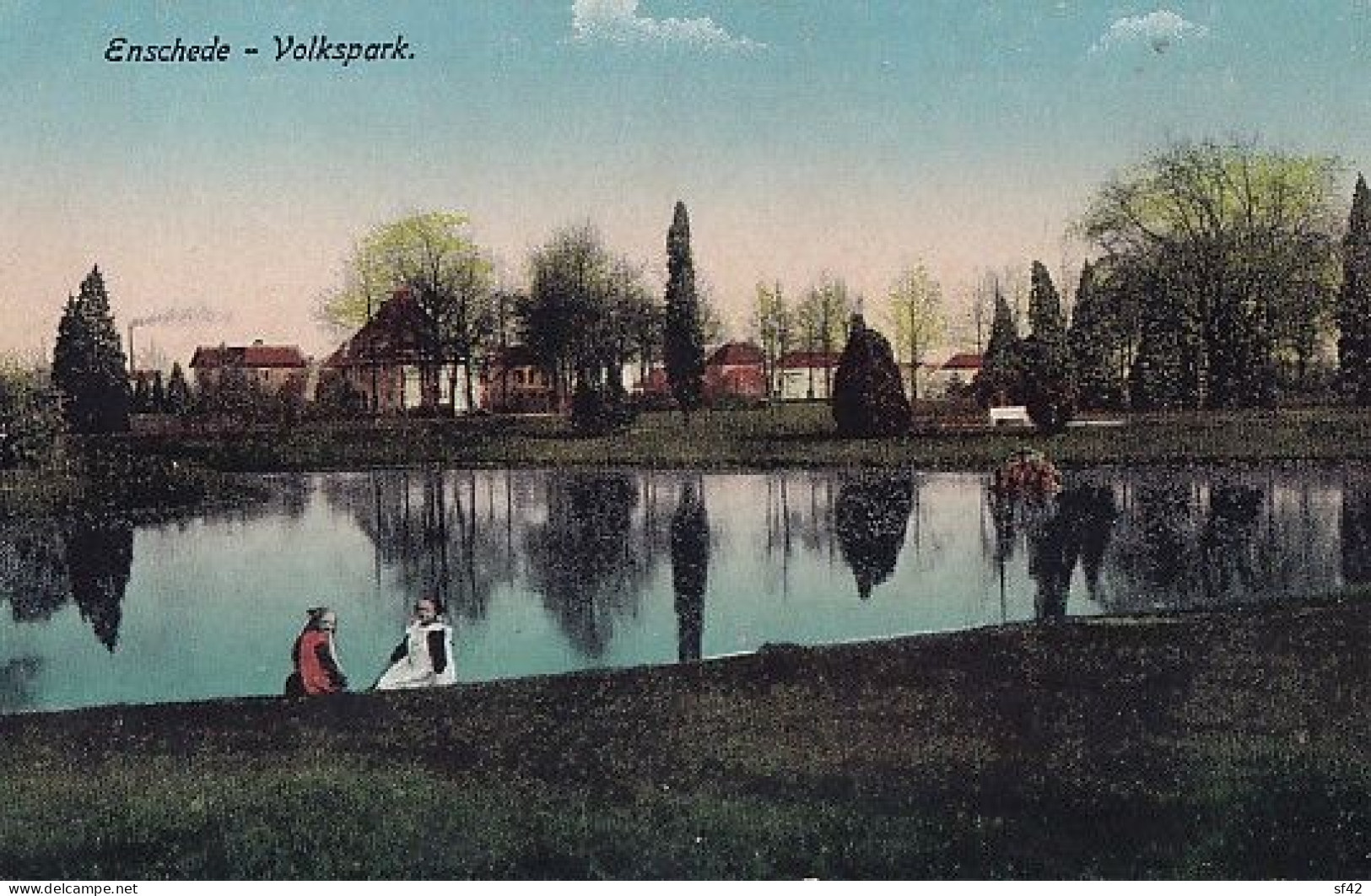 ENSCHEDE             VOLSPARK           THEME MILITAIRE AU VERSO - Enschede