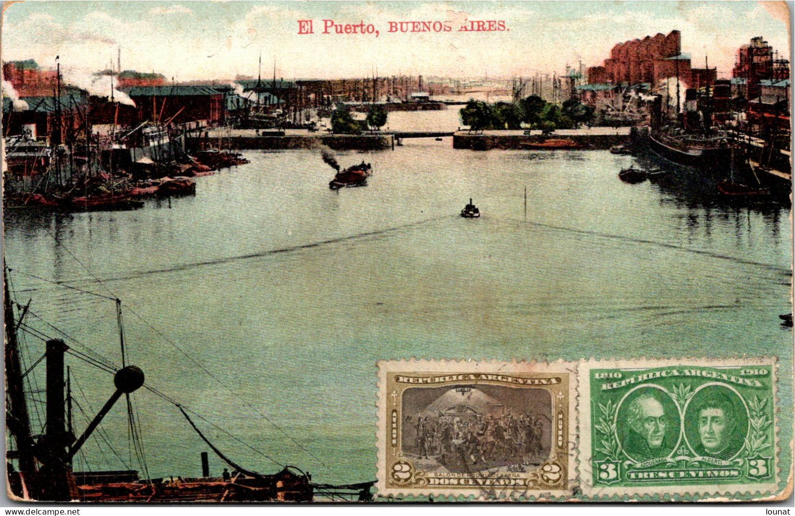 Argentine - Buenos Aires - El Puerto  - Timbres - Argentine