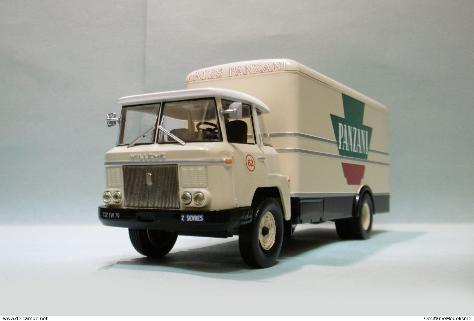 Altaya / Ixo - Camion WILLEME TL201 HORIZON 1964 Panzani BO 1/43 - LKW