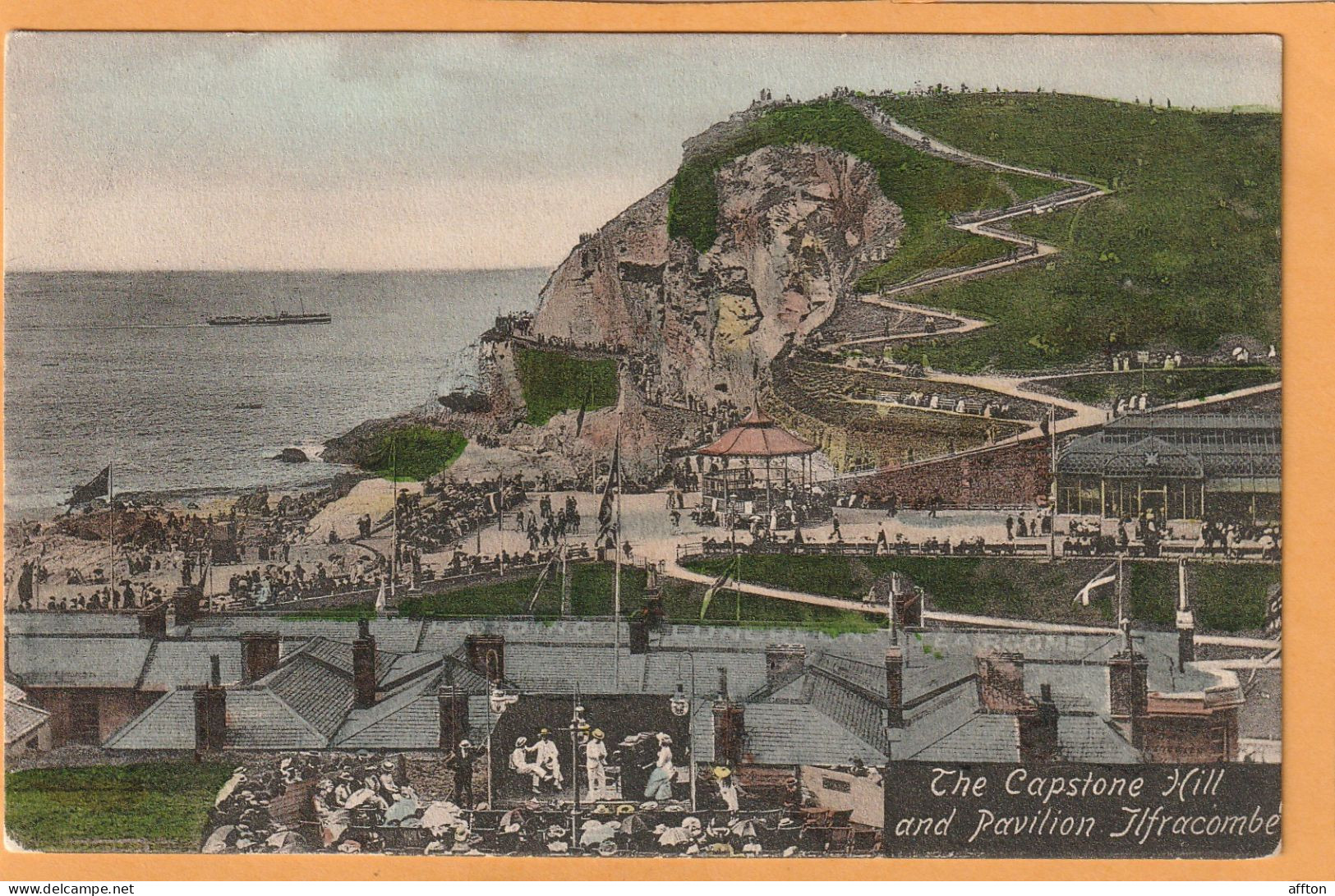 Ilfracombe UK Old Postcard - Ilfracombe