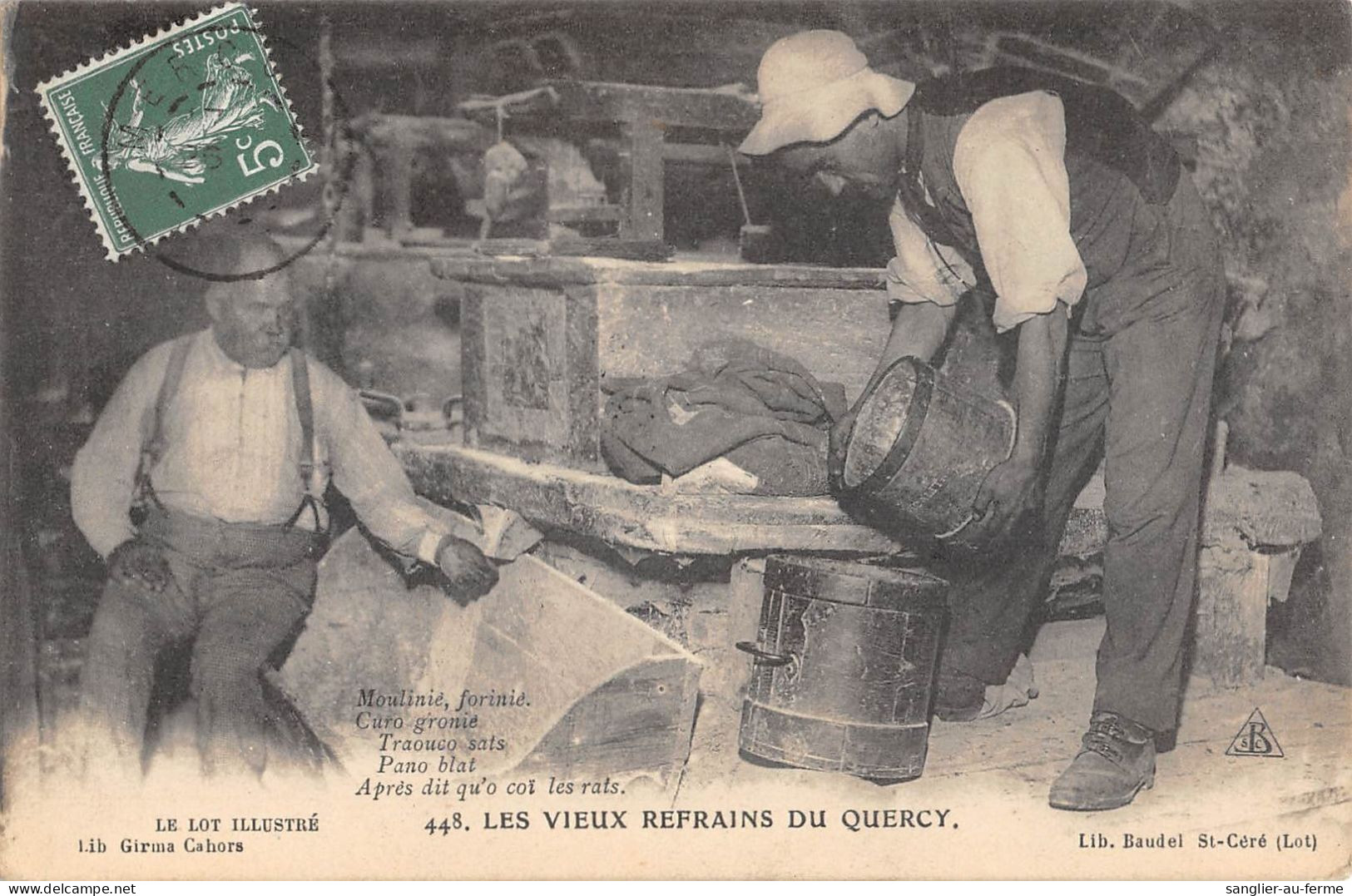 CPA 46 LES VIEUX REFRAINS DU QUERCY MOULINIE FORINIE - Other & Unclassified