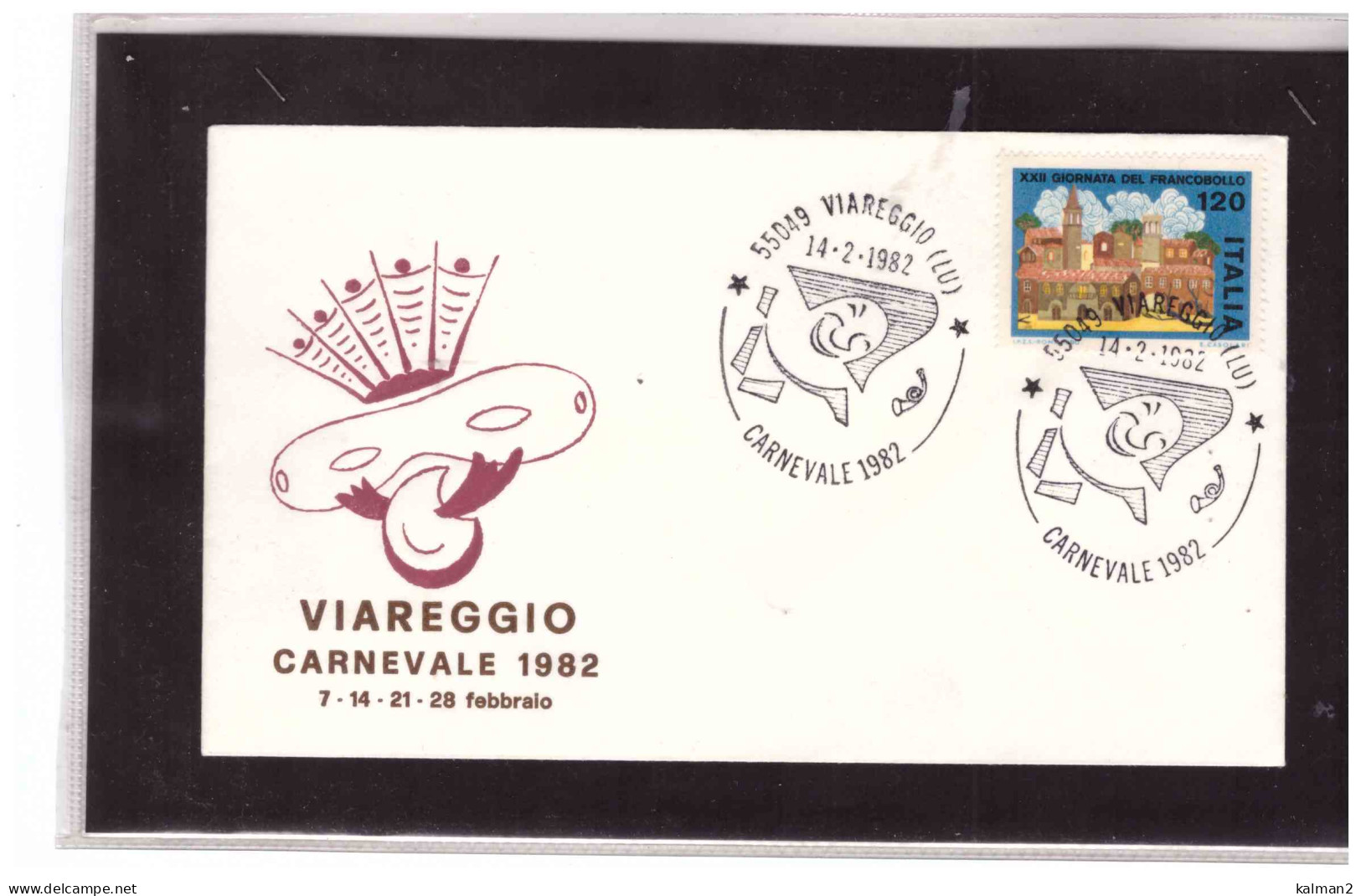 TEM17751 -   VIAREGGIO  14.2.1982   /   CARNEVALE  1982 - Karnaval