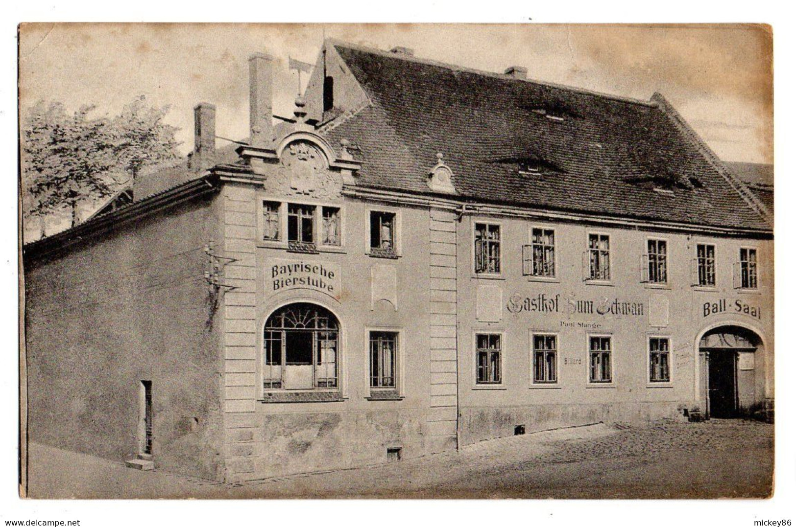 Allemagne - BAUTZEN  ?????--Restaurant à Localiser --Gasthof Sum Echman--Paul Stange éd A.Rabsch..Bautzen - Bautzen