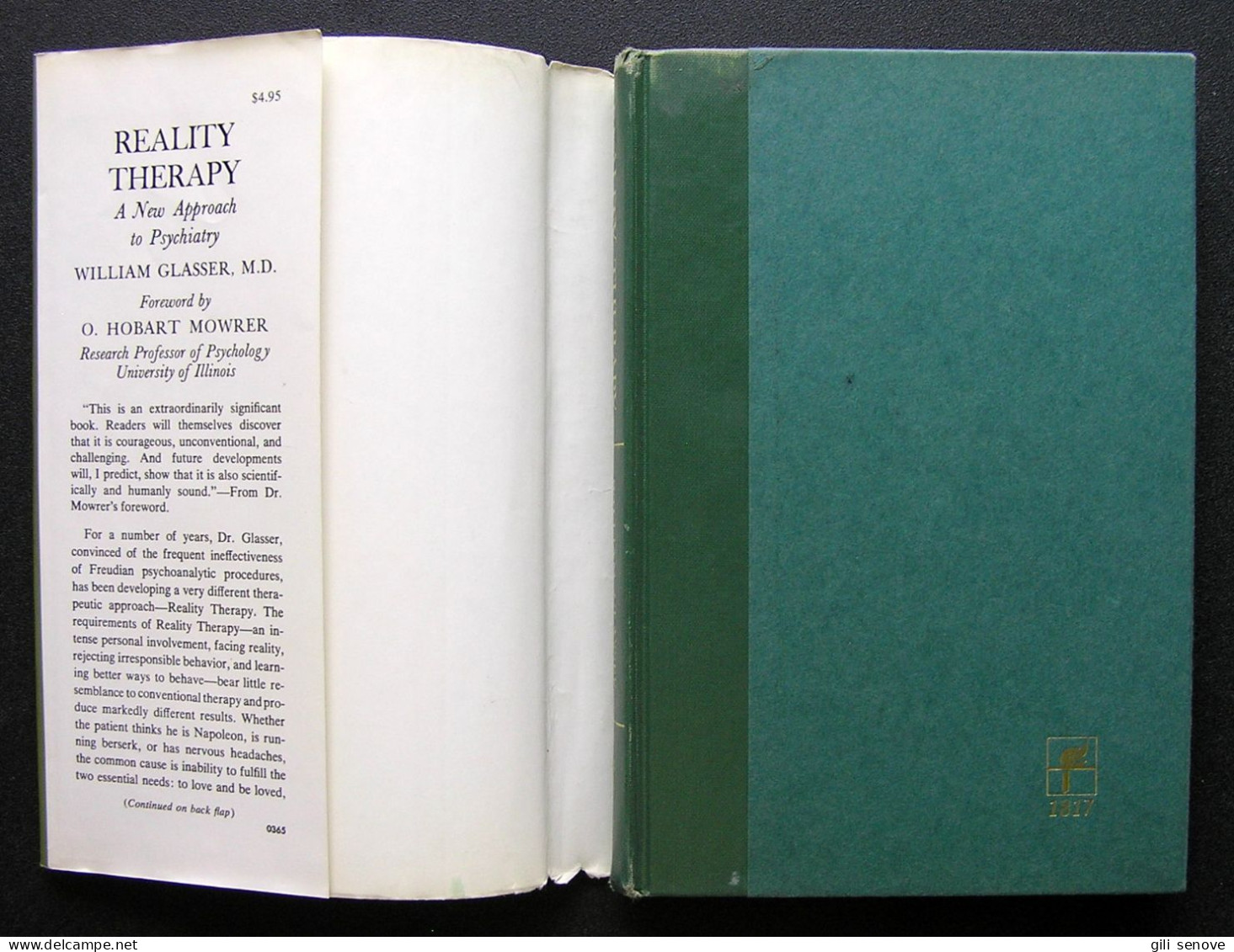 Reality Therapy: A New Approach To Psychiatry Glasser, W. 1965 - Psicología