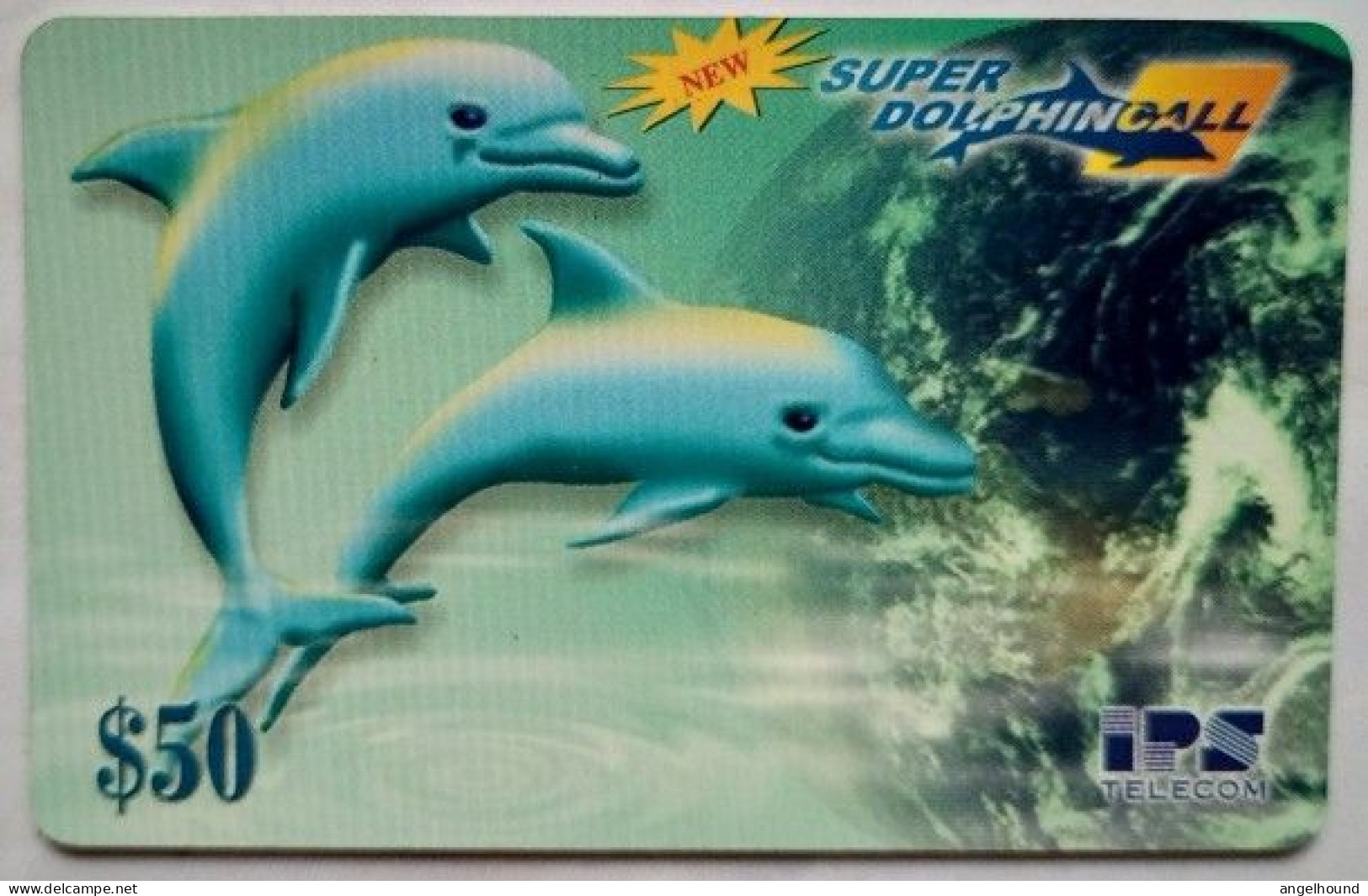 Hongkong $50 Dolphin - Hong Kong