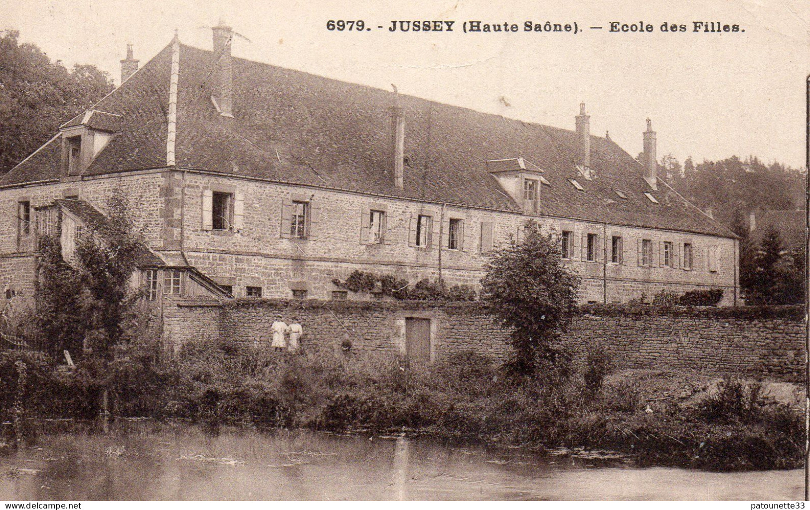 70 CHAMPAGNEY LA MAIRIE PAVOISEE ET LES ECOLES - Champagney