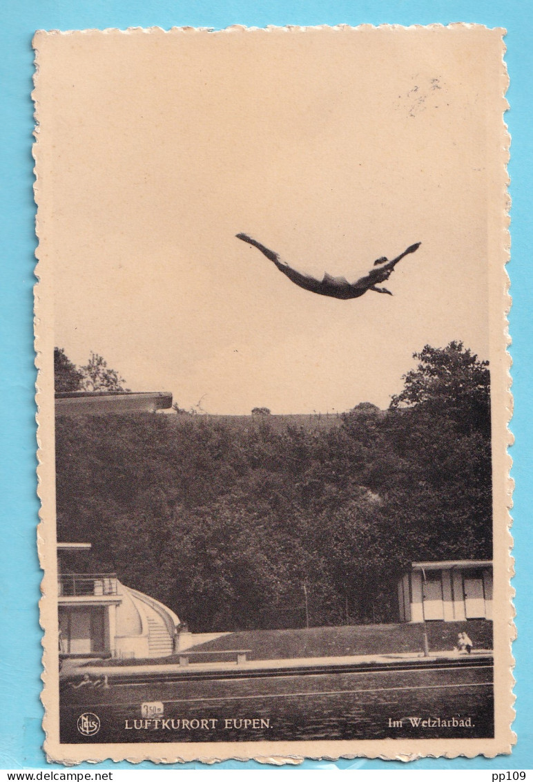 EUPEN  Bassi De Natation LUFTKURORT Im Wetlarbad  Saut De L'ange ! Pas Courante - Eupen