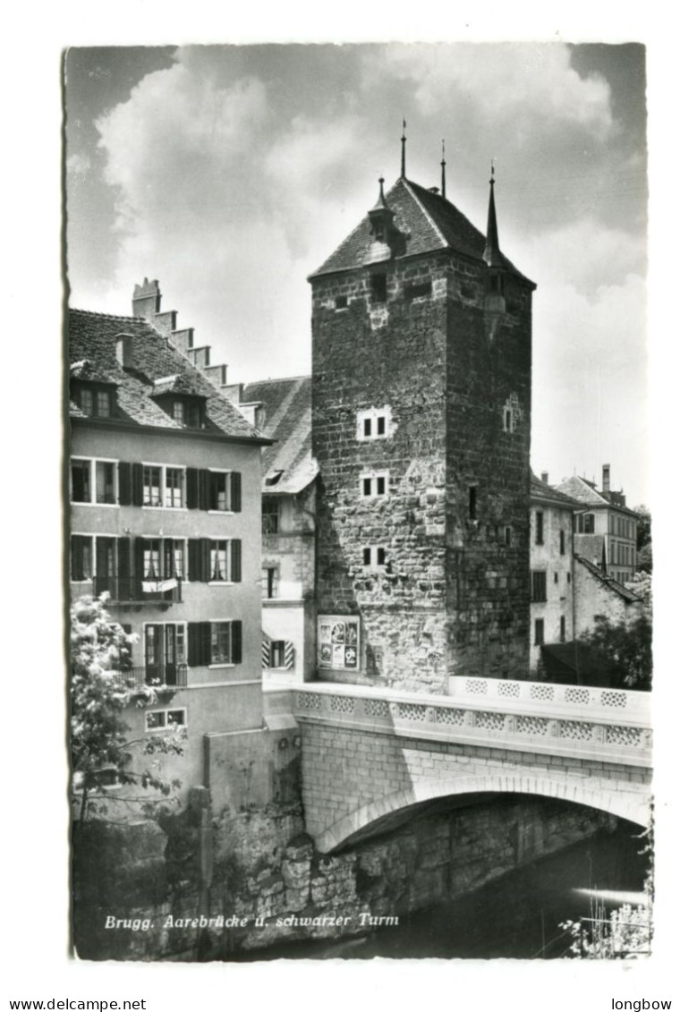 Brugg Aarebrücke Und Schwarzer Turm , Argovie , Suisse - Brugg