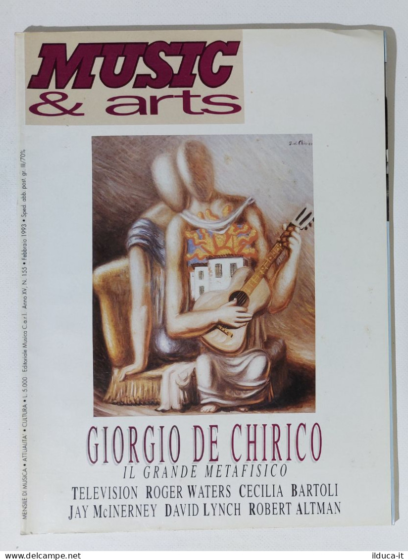 I115434 MUSIC & ARTS 1993 A. XV N. 155 - Giorgio De Chirico / Cecilia Bartoli - Music