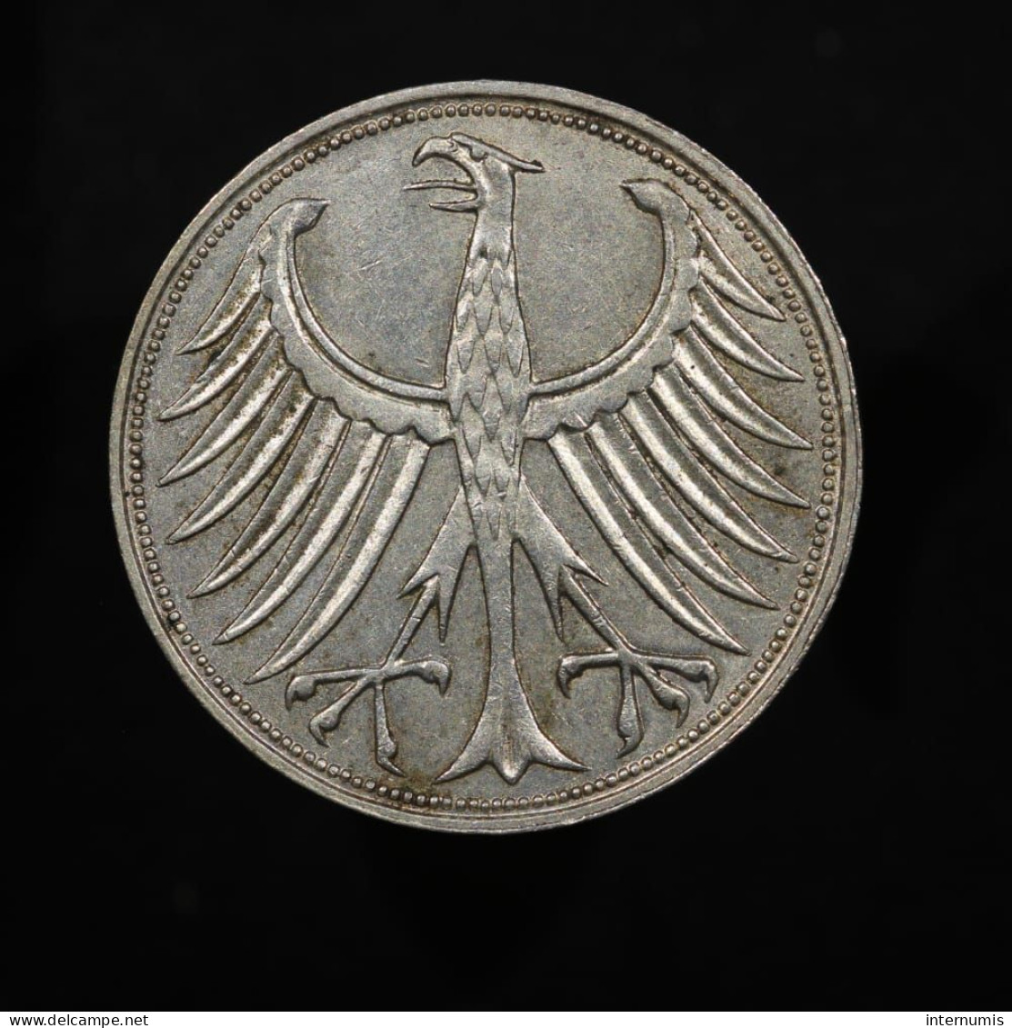 Allemagne / Germany, 5 Deutsche Mark, 1967, J - Hamburg, Argent (Silver), SUP (AU), KM#112 - 5 Mark