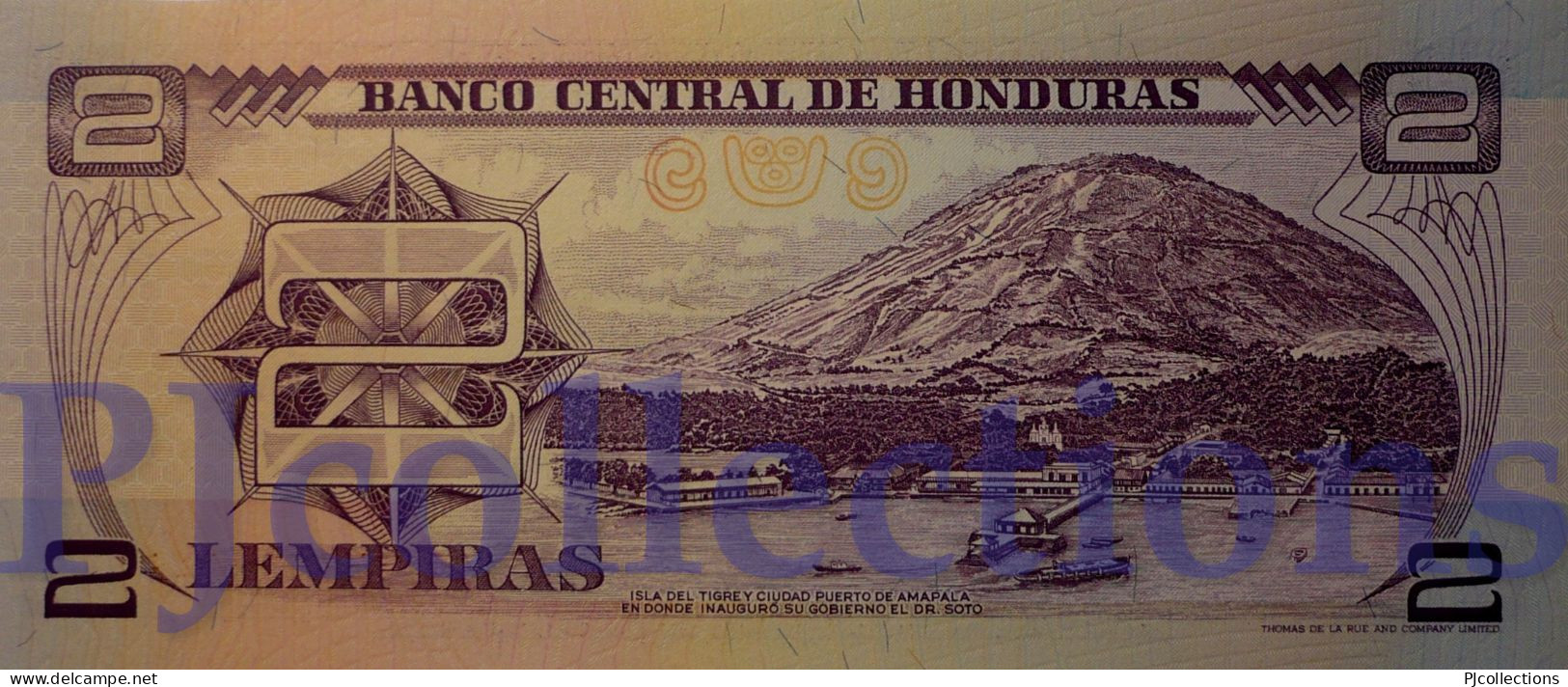 HONDURAS 2 LEMPIRAS 1993 PICK 72a UNC - Honduras