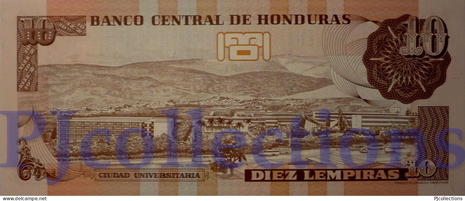 HONDURAS 10 LEMPIRAS 2003 PICK 86b UNC - Honduras