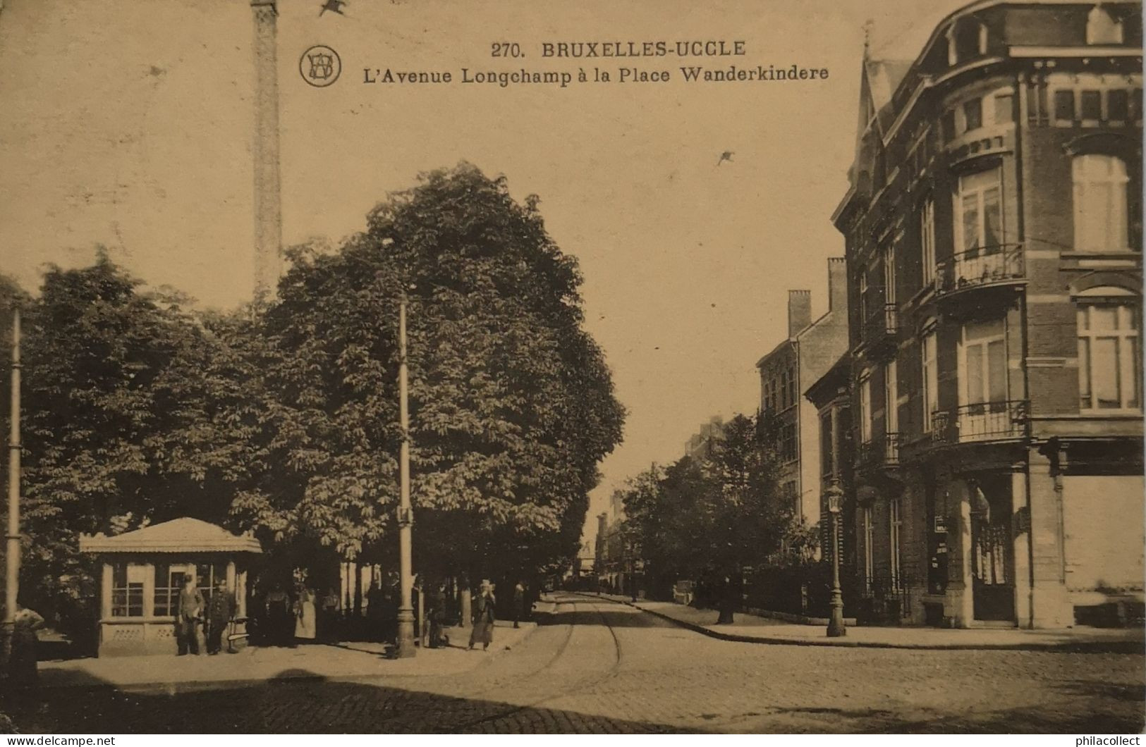 Bruxelles - Uccle //Avenue Longchamp A La Place Wanderkindere 1927 - Ukkel - Uccle