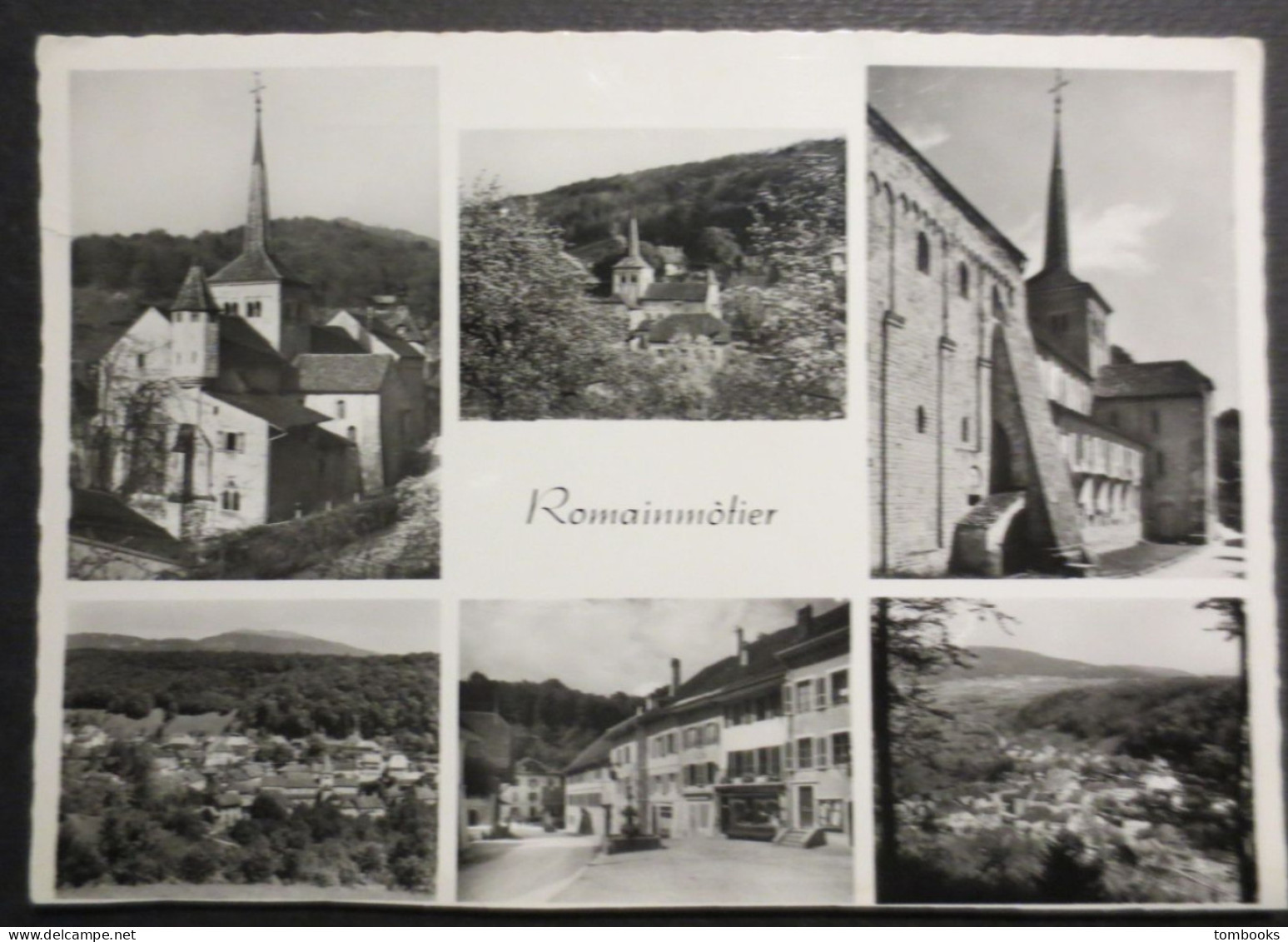 Suisse - Carte Photo Multivues - Romainmôtier - A. Deriaz N° 8598 , Baulmes -1965 - B.E - - Baulmes