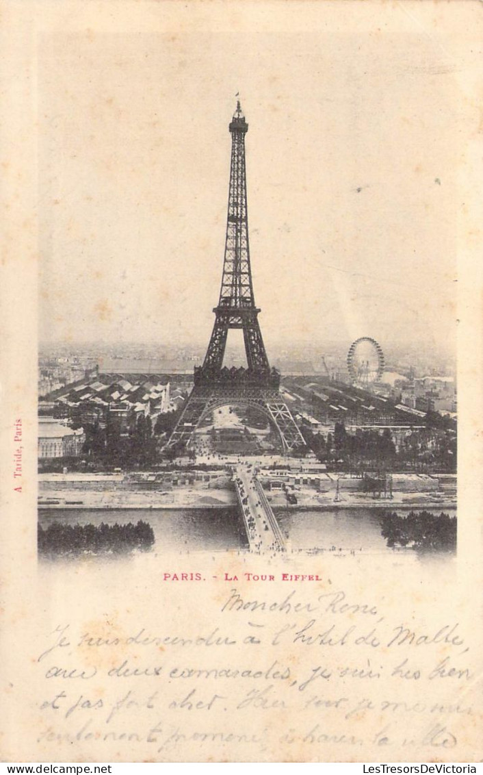 FRANCE - 75 - Paris - La Tour Eiffel - Carte Postale Ancienne - Eiffelturm