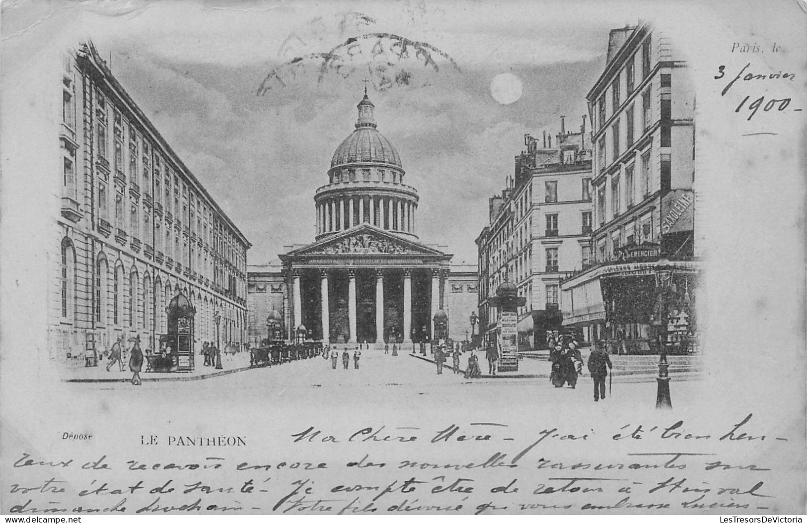 FRANCE - 75 - Paris - Le Panthéon - Carte Postale Ancienne - Panthéon