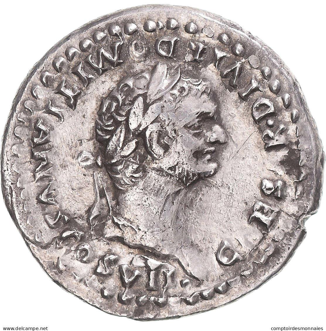 Monnaie, Domitien, Denier, 80-81, Rome, TTB+, Argent, RIC:267 - Les Flaviens (69 à 96)