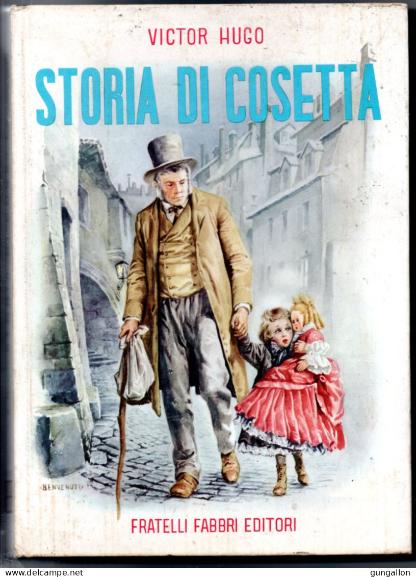 Storia Di Cosetta (Fratelli Fabbri Editorii 1953) Libro Cartonato Per Ragazzi - Teenagers En Kinderen