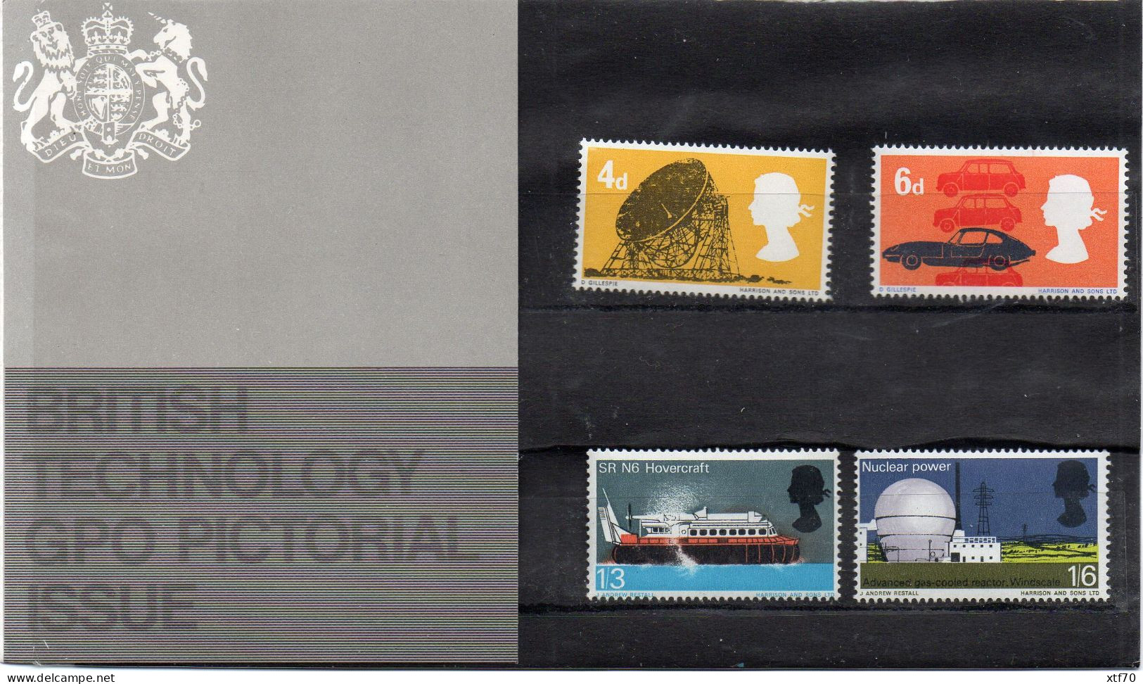 GREAT BRITAIN 1966 British Technology Presentation Pack - Presentation Packs