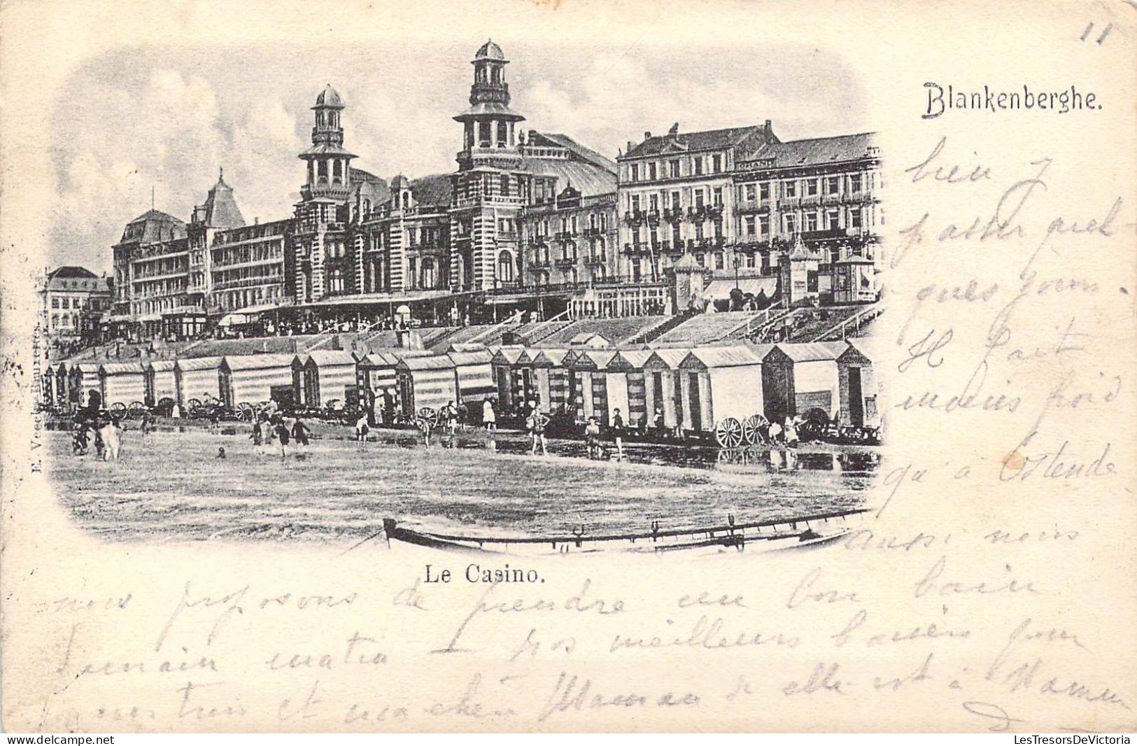 BELGIQUE - Blankenberghe - Le Casino - Carte Postale Ancienne - Blankenberge