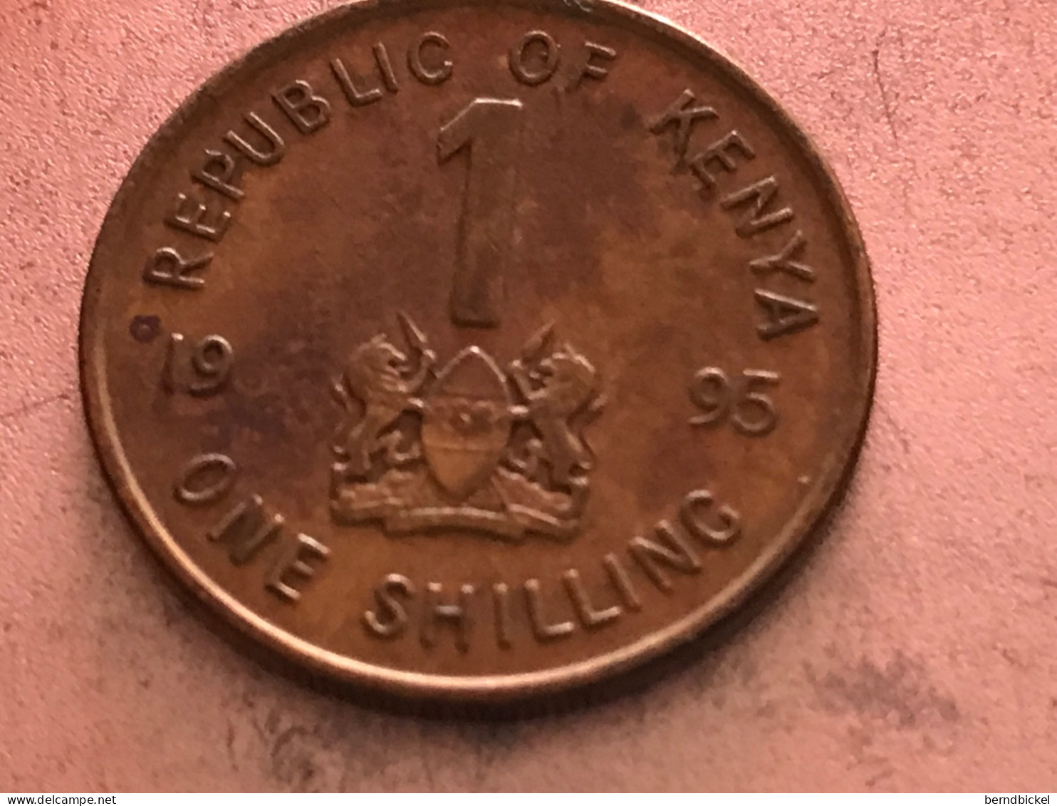 Münze Münzen Umlaufmünze Kenia 1 Shilling 1995 - Kenia