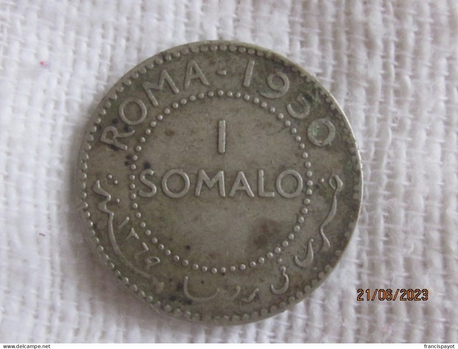 Somalia AFIS: 1 Somalo 1950 - Somalië