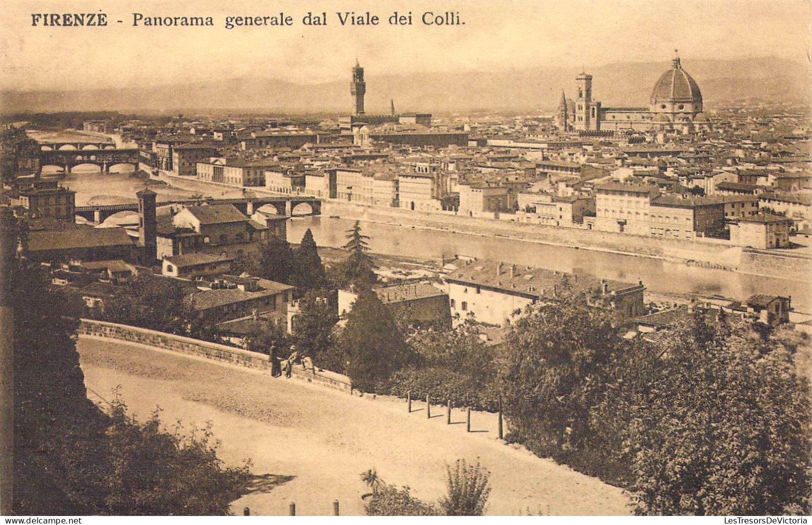 ITALIE - Firenze - Panorama Generale Dal Viale Dei Colli - Carte Postale Ancienne - Firenze (Florence)