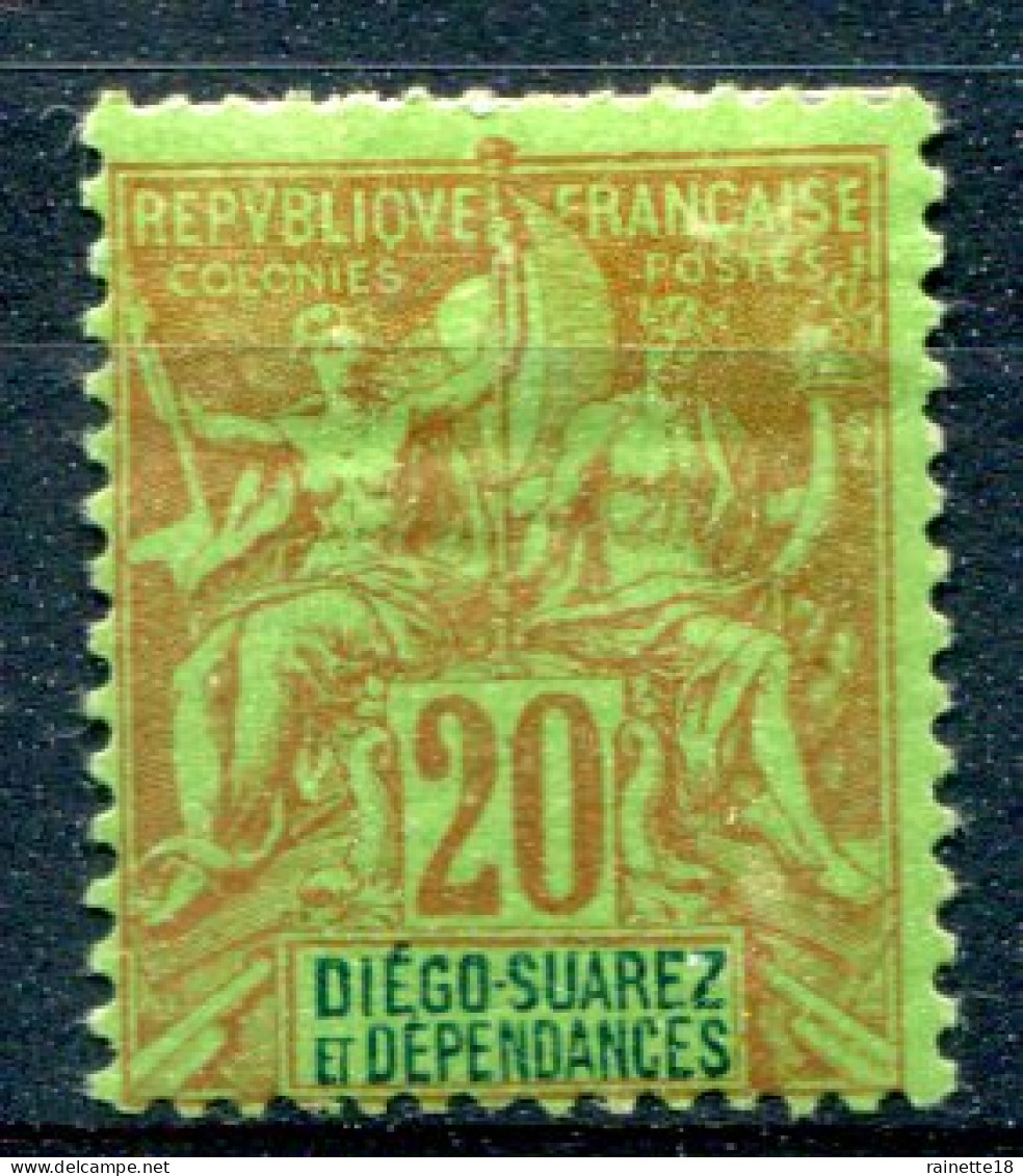 Diego Suarez            31 * - Unused Stamps