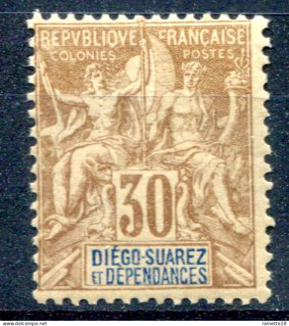 Diego Suarez            33 * - Unused Stamps