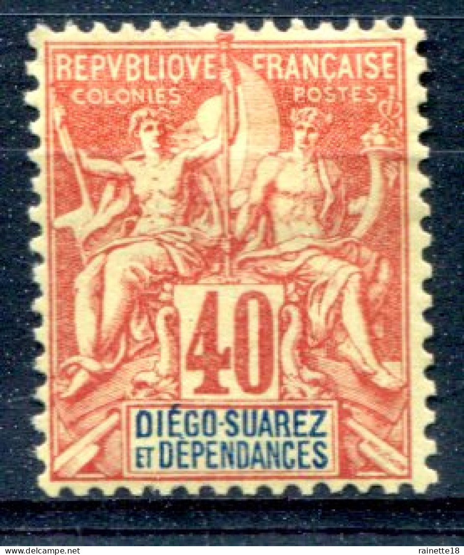 Diego Suarez            34 * - Unused Stamps