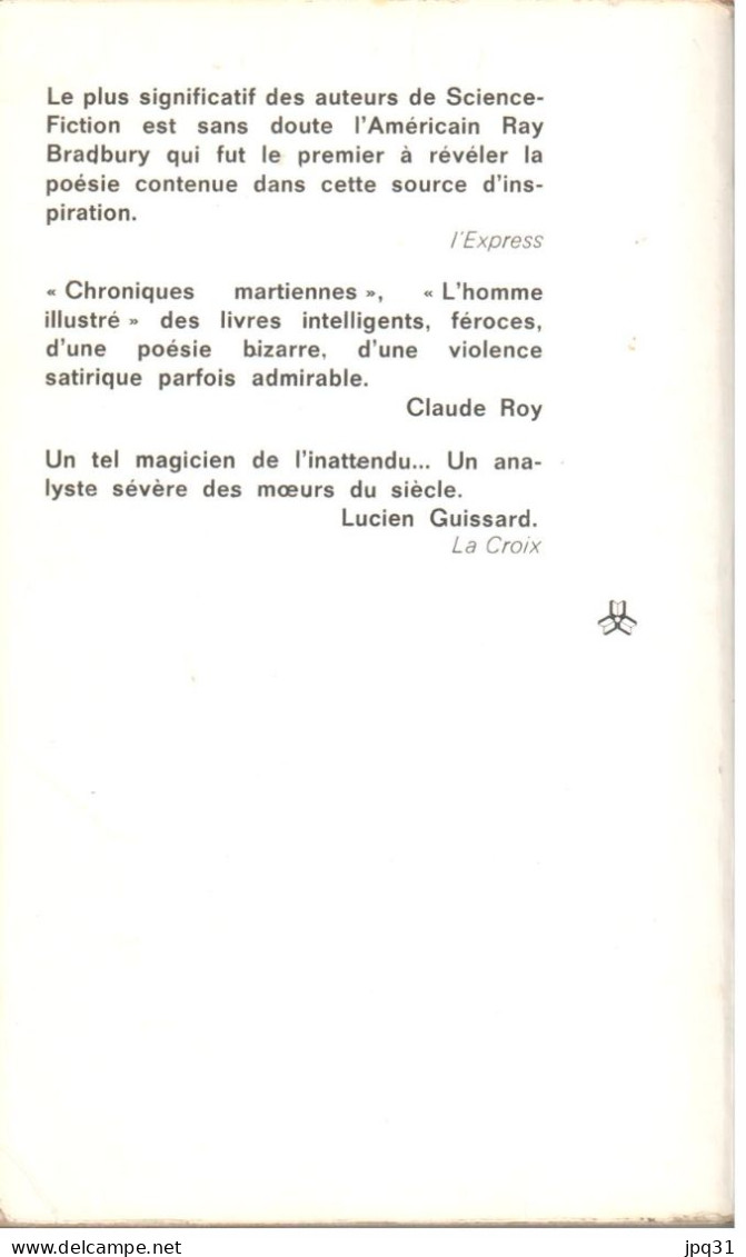 Ray Bradbury - Chroniques Martiennes - Présence Du Futur 1 - 1975 - Présence Du Futur