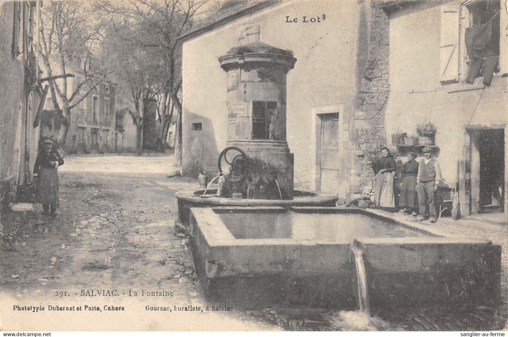 CPA 46 SALVIAC LA FONTAINE - Salviac