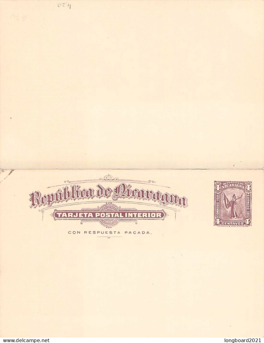 NICARAGUA - TARJETA POSTAL INTERIOR 4c/4c  /*105 - Nicaragua