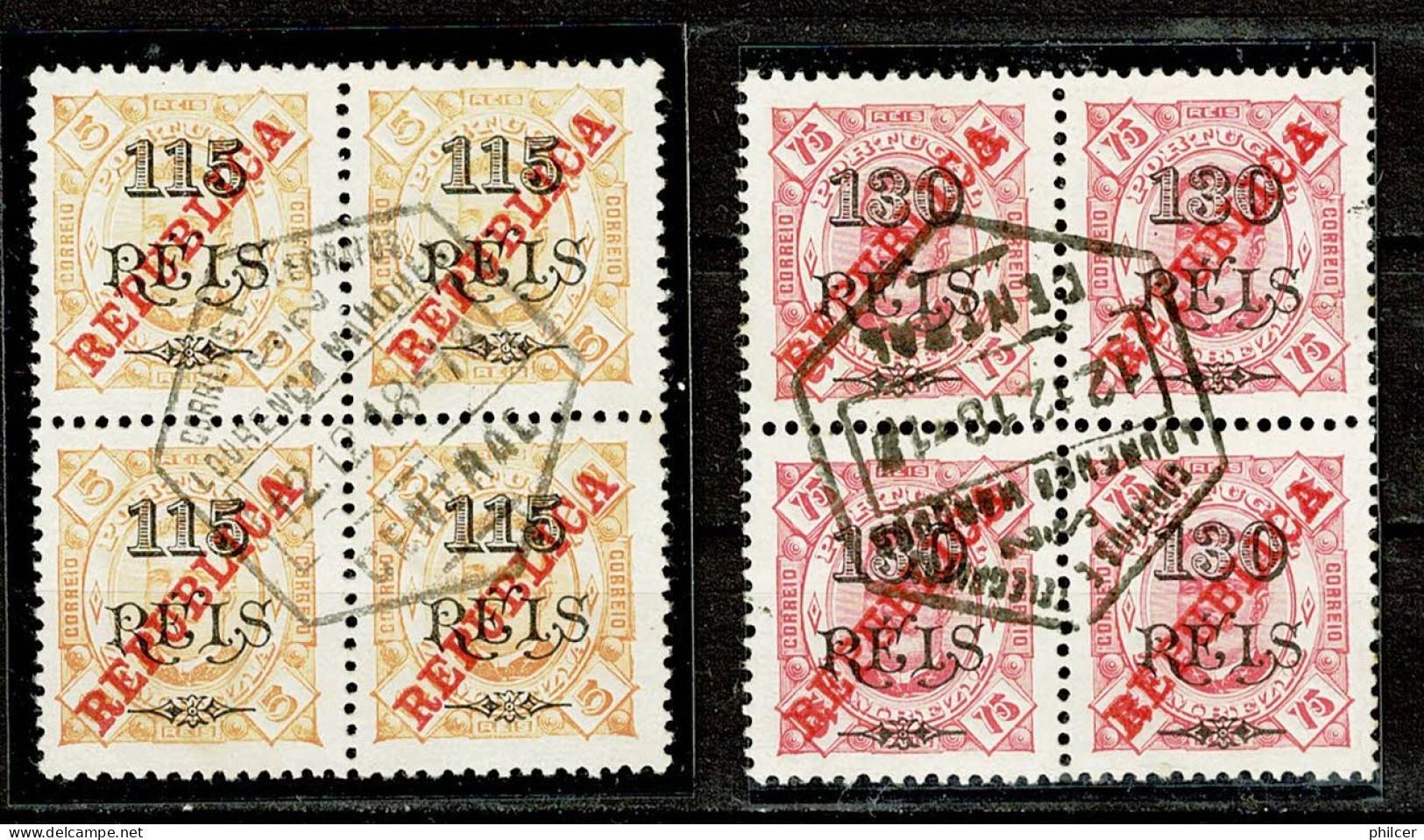 Zambézia, 1915, # 82, 86, Used - Zambezia