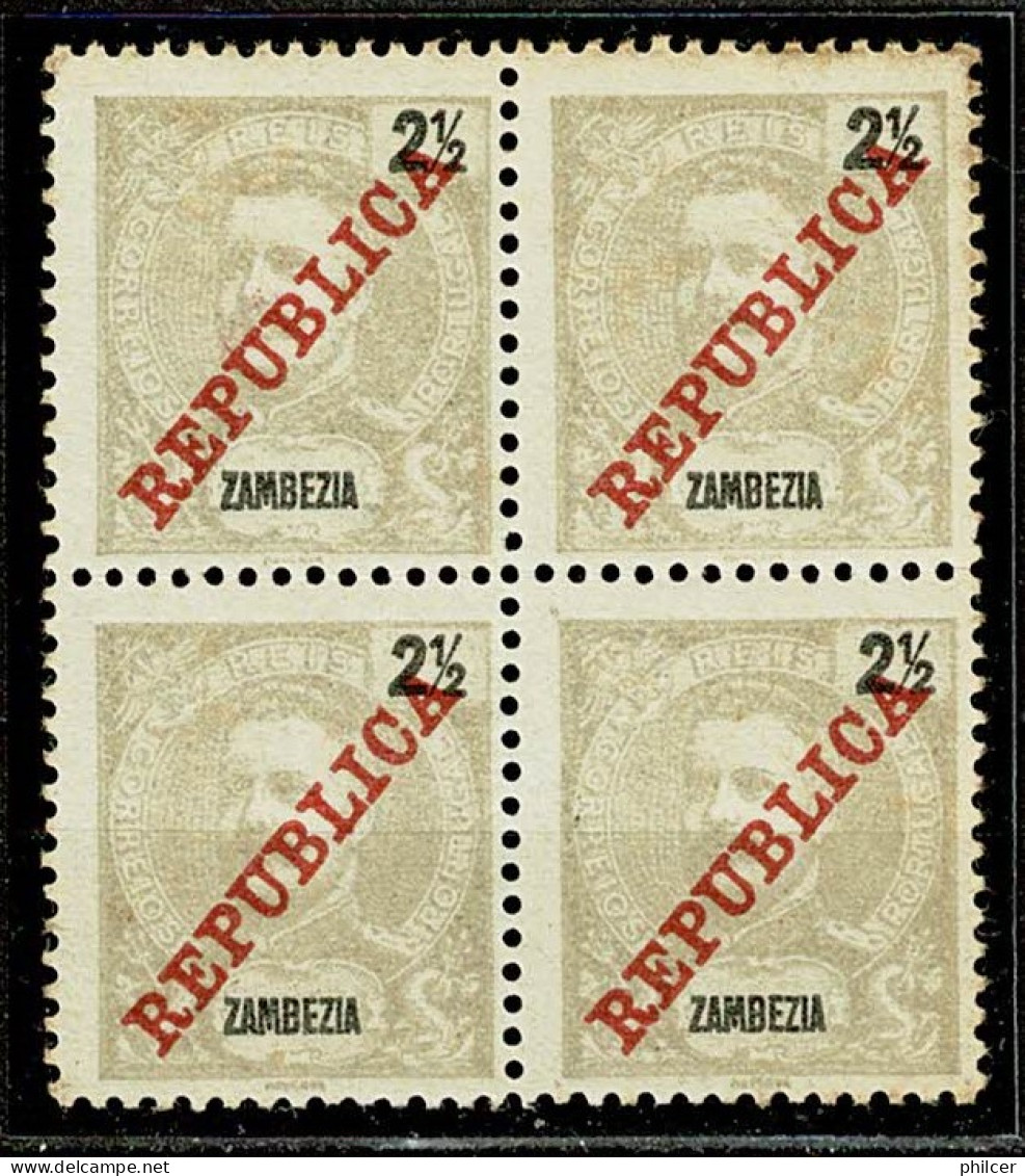 Zambézia, 1911, # 55, MH - Sambesi (Zambezi)