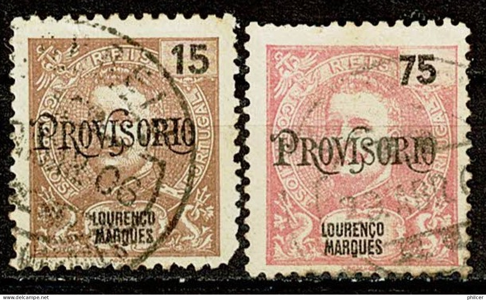 Lourenço Marques, 1903, # 65, 68, Used - Lourenzo Marques