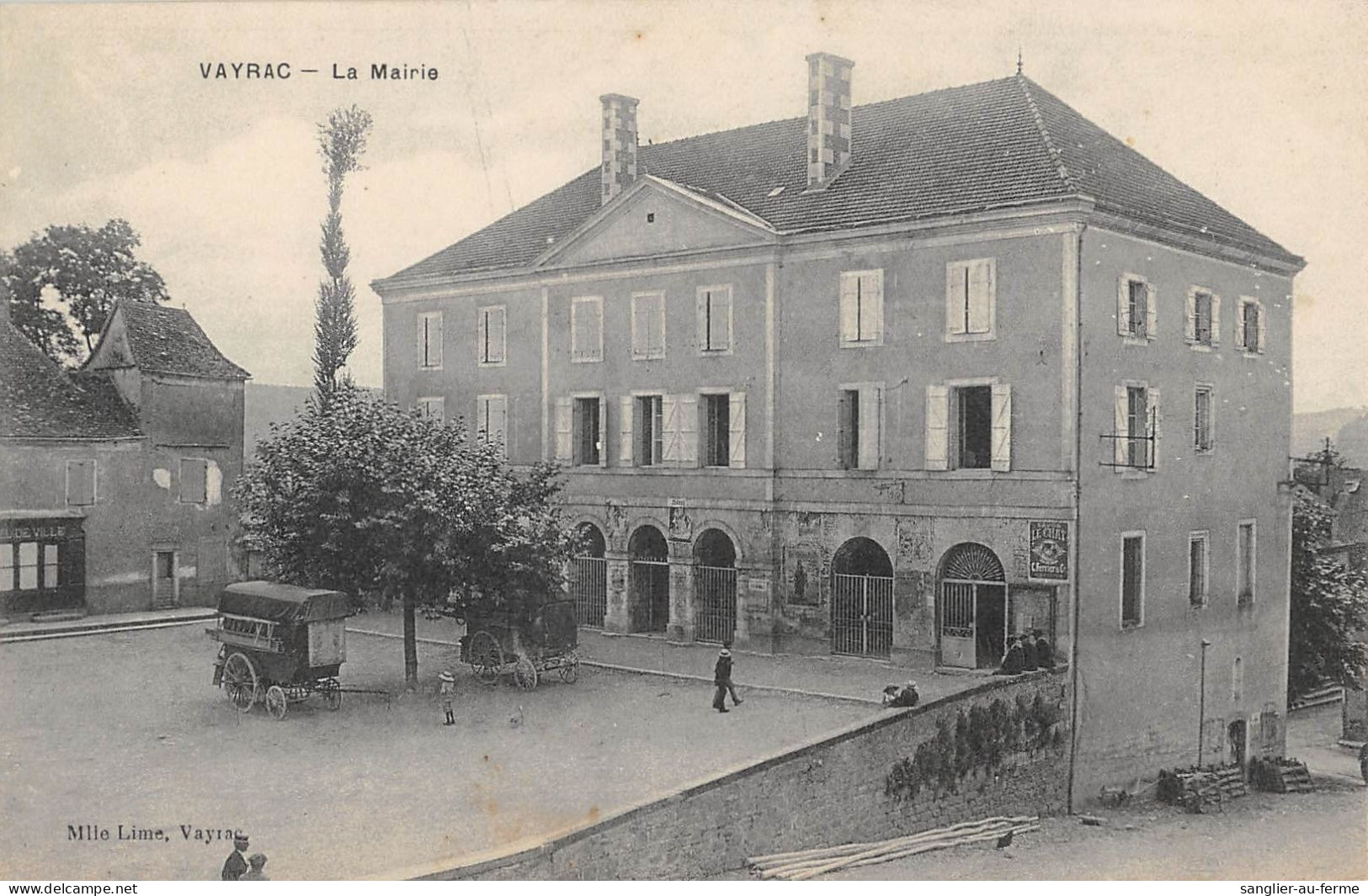 CPA 46 VAYRAC LA MAIRIE / CPA RARE - Other & Unclassified