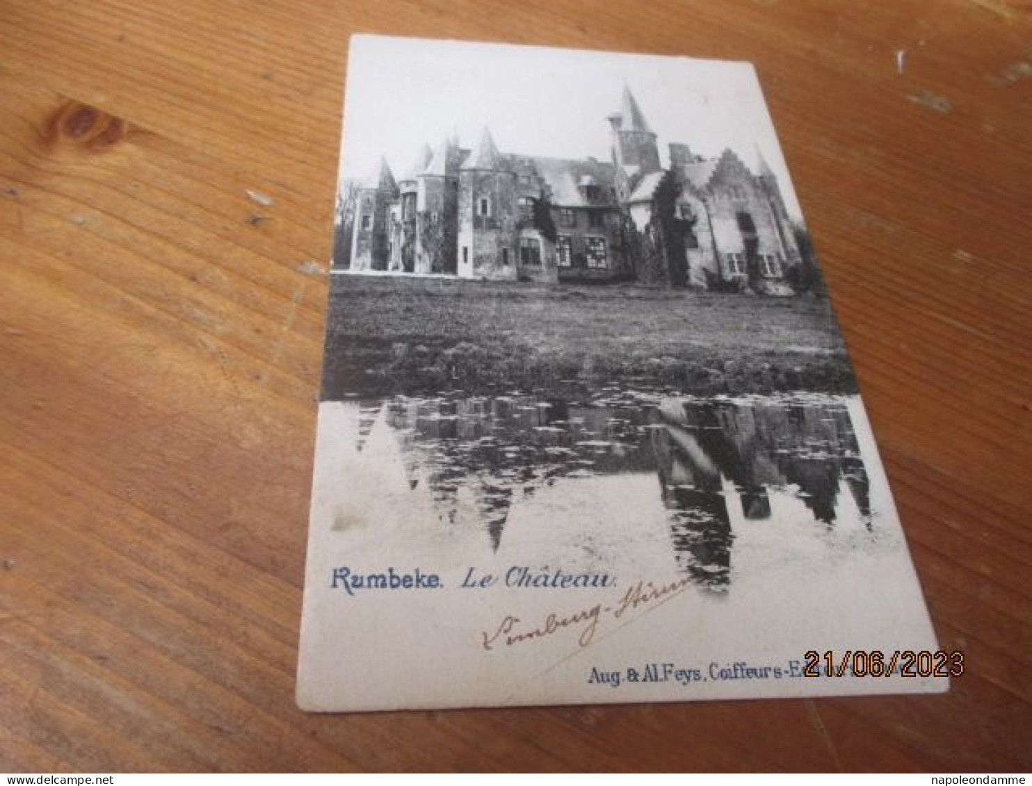 Rumbeke, Le Chateau, Edit Aug & Al Feys, Coiffeurs Editeurs - Roeselare