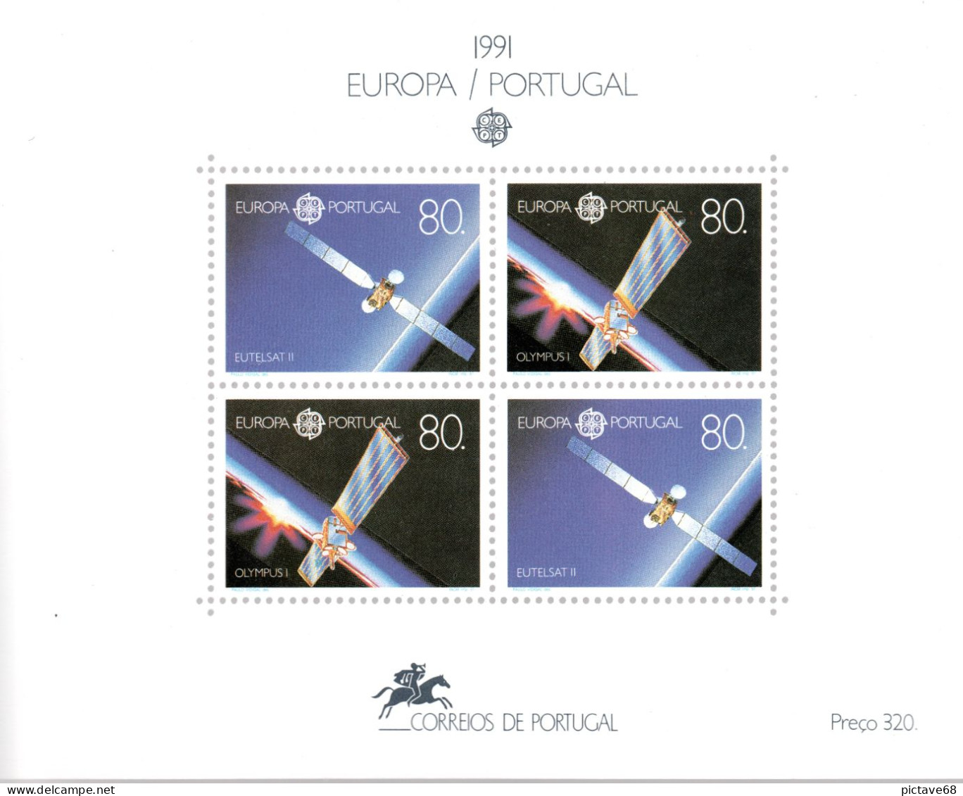 PORTUGAL / EUROPA / BF N° 79 NEUF* * - Blocks & Sheetlets