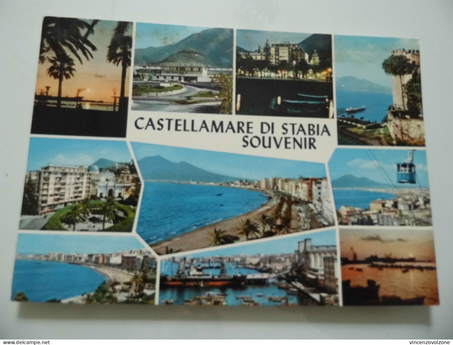 Cartolina "CASTELLAMMARE DI STABIA" Vedutine - Castellammare Di Stabia