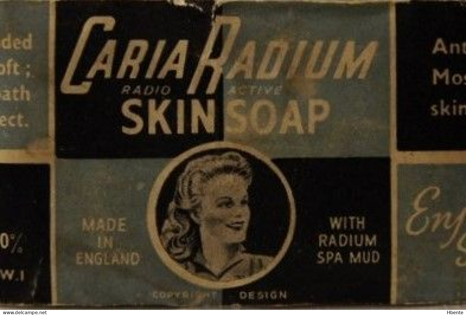 Caria Radium Radio Active Skin Soap Radium Savon (Photo) - Objects