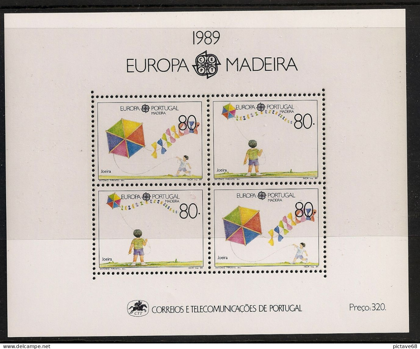 EUROPA / MADEIRE / BF N° 10 NEUF* * - Madeira