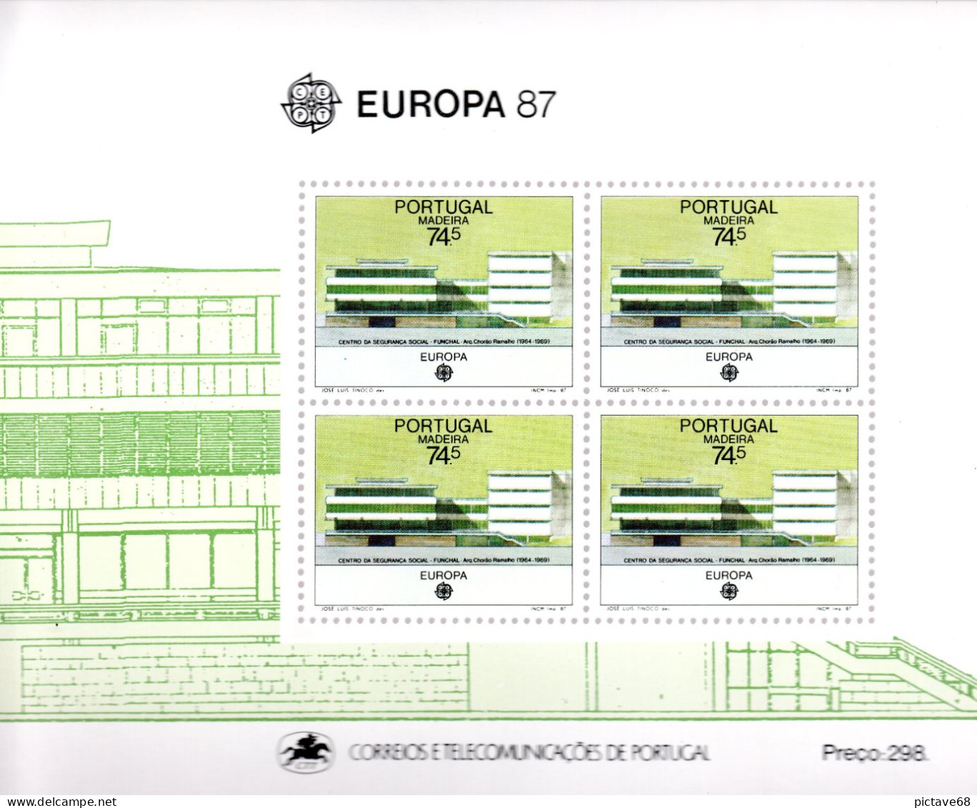 EUROPA / MADERE / BF N° 8 NEUF* * - Madeira