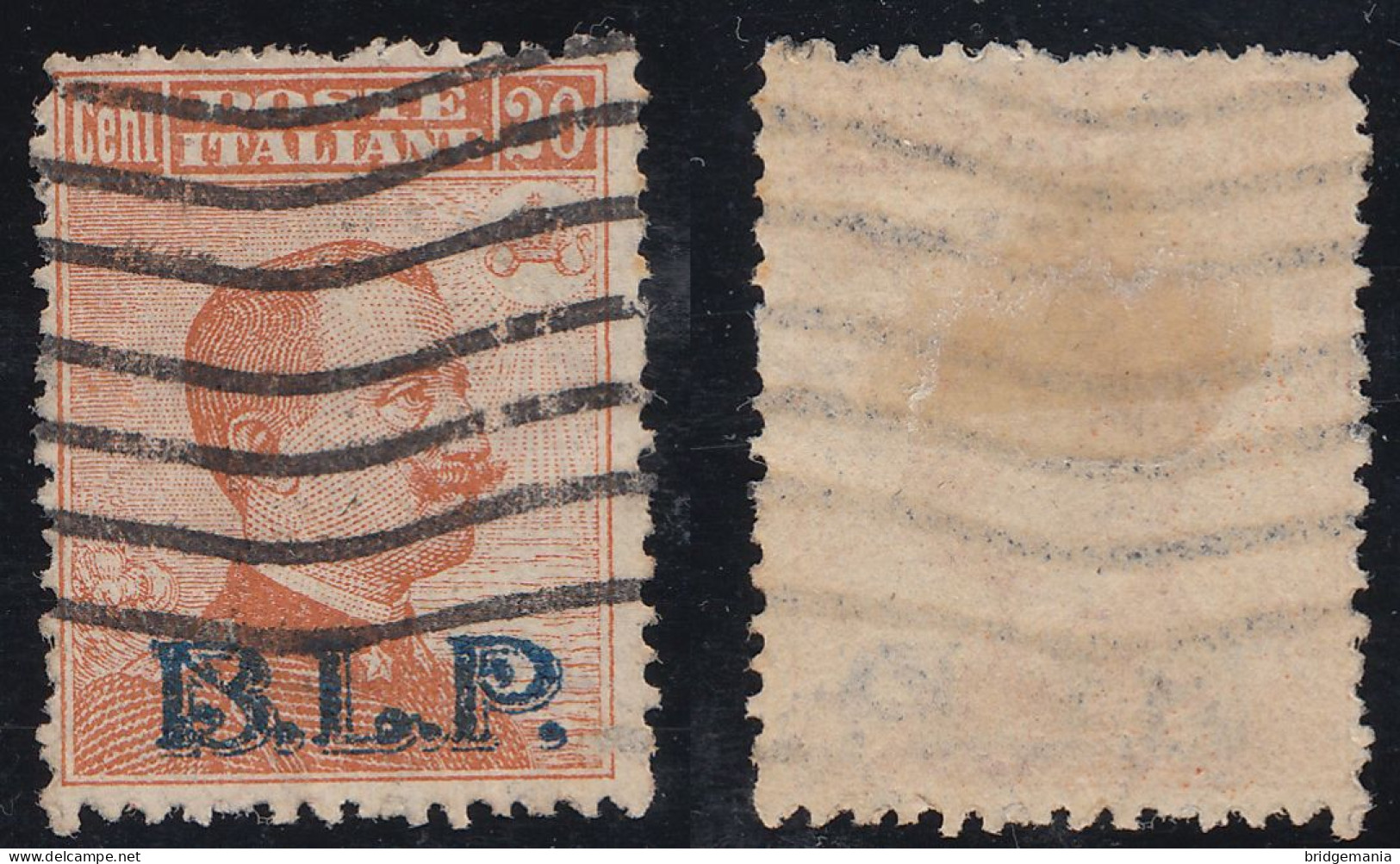 VP142 - OCCASIONISSIMA! BLP SASS.7 Usato In Eccellenti Condizioni Catalogo €750 - Stamps For Advertising Covers (BLP)