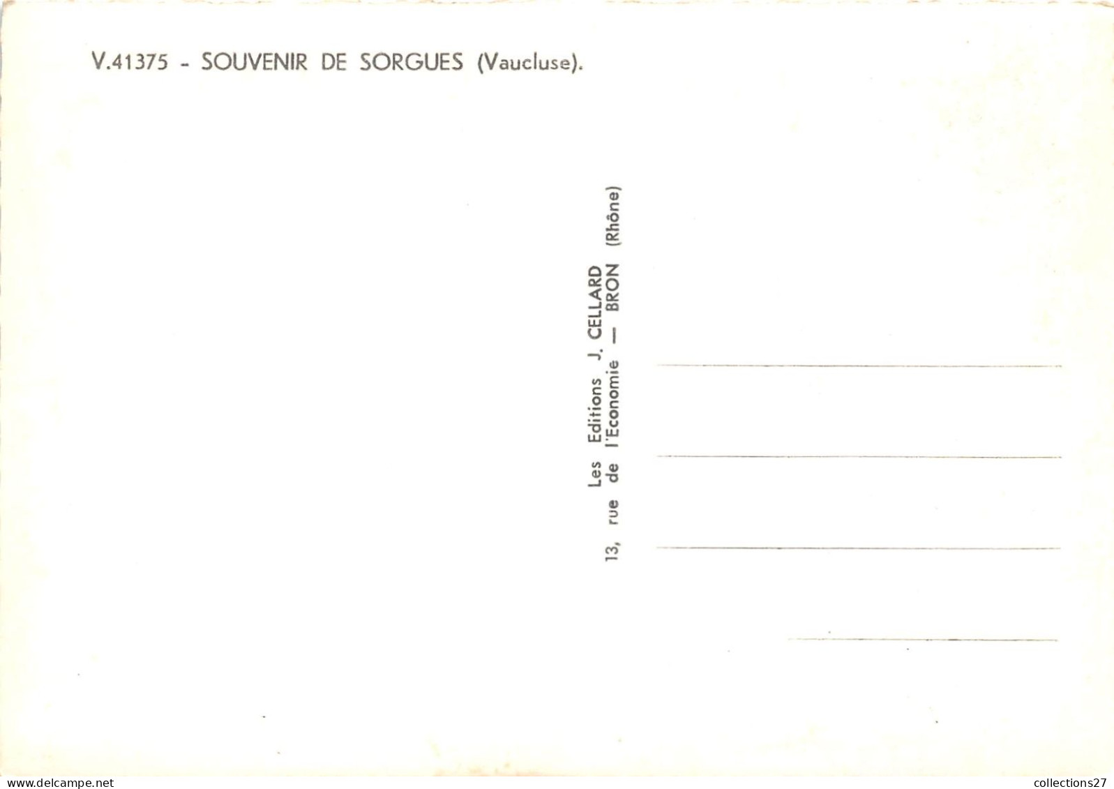 84-SORGUES-MULTIVUES - Sorgues