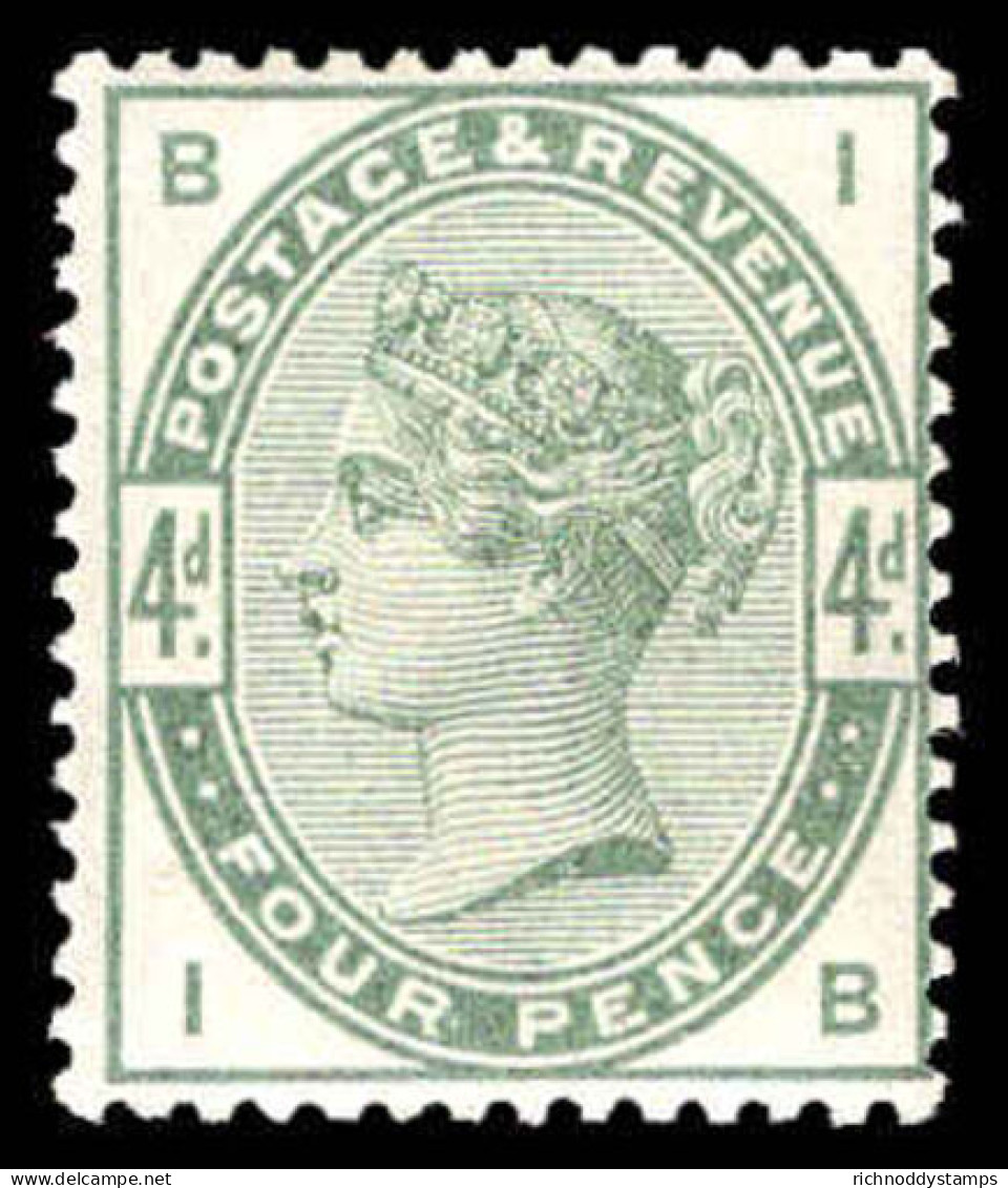 1883-84 4d Dull Green Superb Unmounted Mint Example. - Unused Stamps