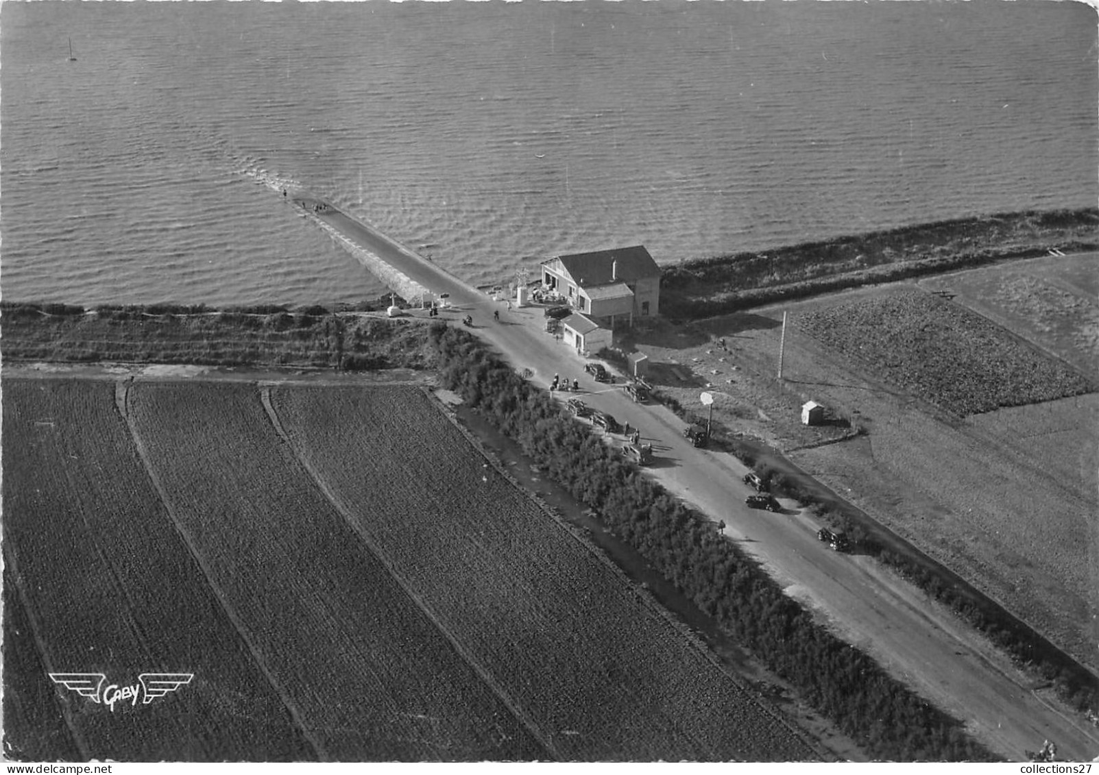 85-ILE-DE-NOIRMOUTIER- VUE AERIENNE DU GOIS A MAREE MONTANTE - Ile De Noirmoutier