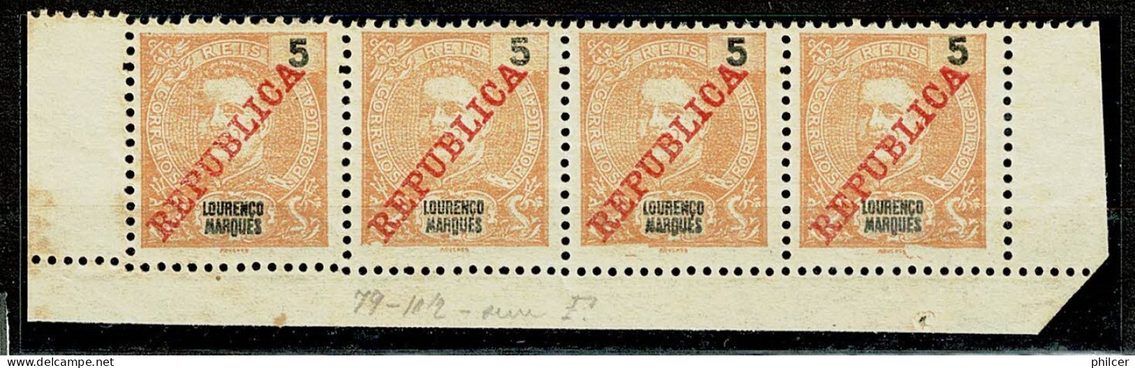 Lourenço Marques, 1911, # 79, MH - Lourenzo Marques