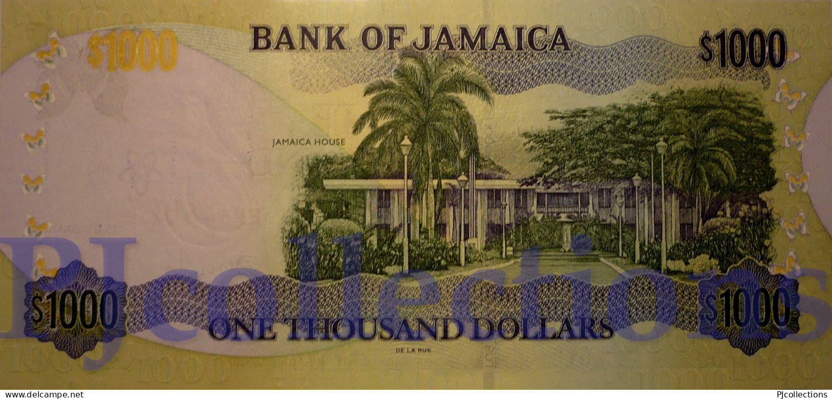 JAMAICA 1000 DOLLARS 2004 PICK 86b UNC - Jamaica